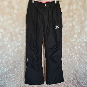 ZeroXposur Insulated Black Kids Bottoms